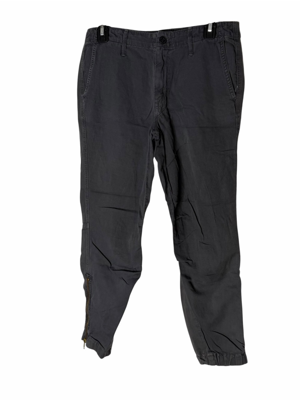 Mother The Misfit Crop Girl Boy etc charcoal Pants Size 26 - Picture 3 of 16
